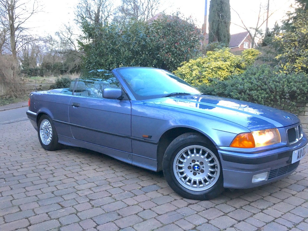 1999 E36 BMW 318i Convertible Samao Blau