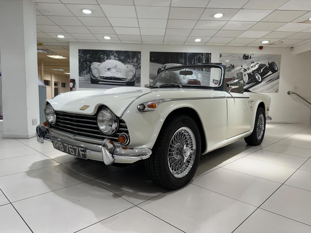 The TR5 the great investment! A British classic!